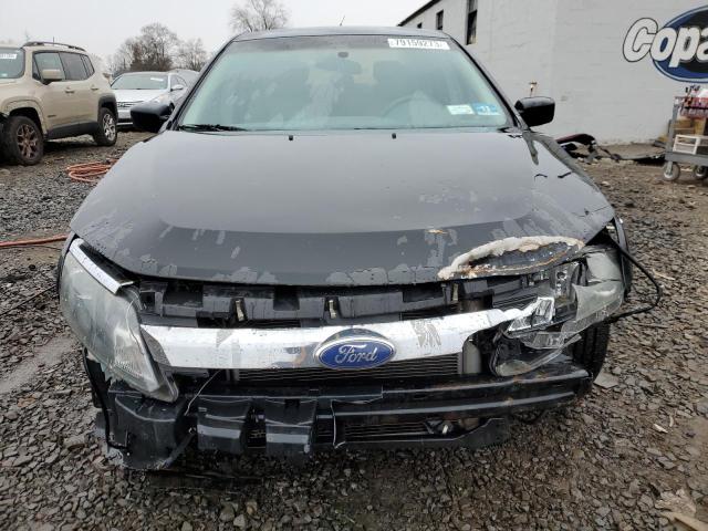 3FAHP0HA0BR322674 - 2011 FORD FUSION SE BLACK photo 5