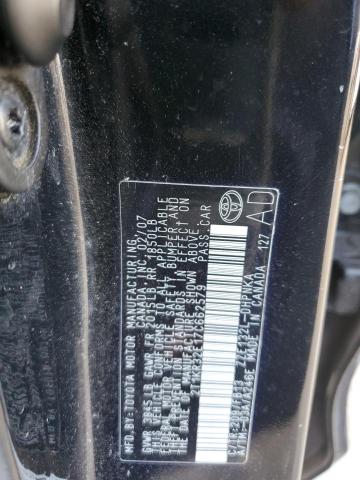 2T1KR32E17C662579 - 2007 TOYOTA COROLLA MA XR BLACK photo 12