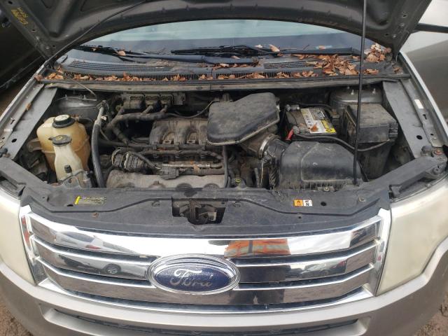 2FMDK38C58BA06099 - 2008 FORD EDGE SEL GRAY photo 11