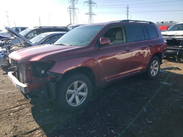 JTEES41A982020600 - 2008 TOYOTA HIGHLANDER RED photo 1