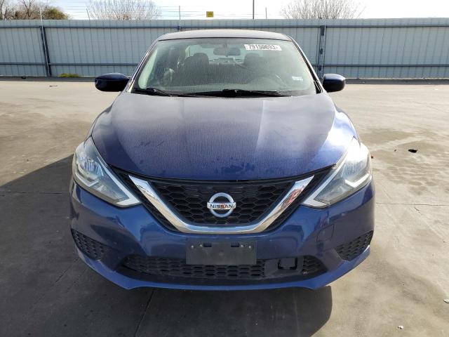 3N1AB7AP4KY288751 - 2019 NISSAN SENTRA S BLUE photo 5