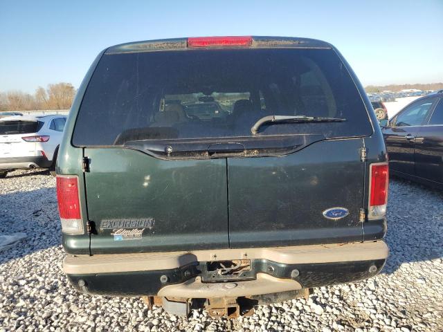 1FMNU43S43EA06191 - 2003 FORD EXCURSION LIMITED GREEN photo 6