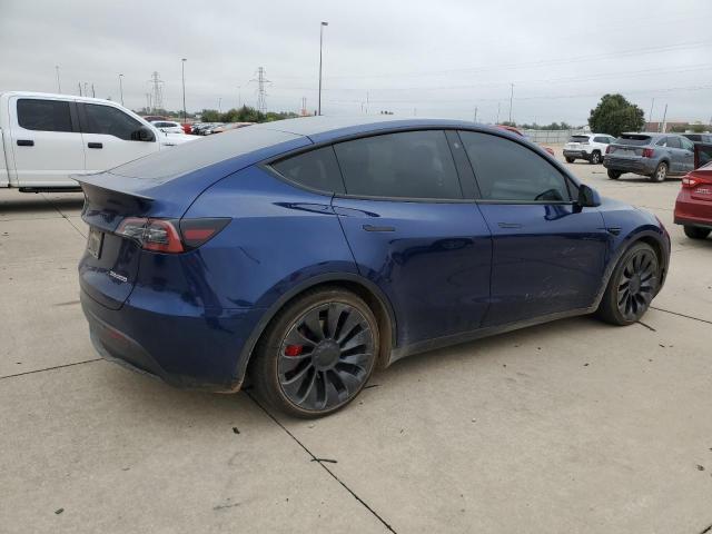 7SAYGDEF4NF509913 - 2022 TESLA MODEL Y ლურჯი ფოტო 3