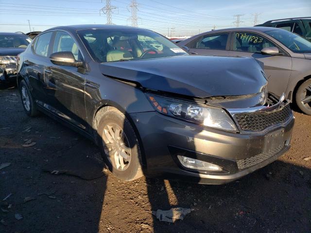 5XXGM4A7XCG032608 - 2012 KIA OPTIMA LX GRAY photo 4