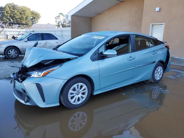 JTDKAMFU1M3139923 - 2021 TOYOTA PRIUS SPECIAL EDITION TURQUOISE photo 1