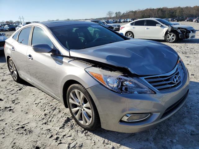 KMHFG4JG2EA349800 - 2014 HYUNDAI AZERA SILVER photo 4