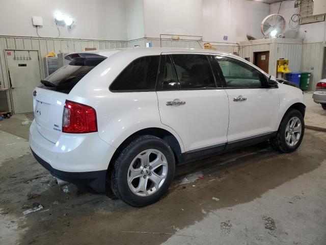 2FMDK3JC1BBB38276 - 2011 FORD EDGE SEL WHITE photo 3