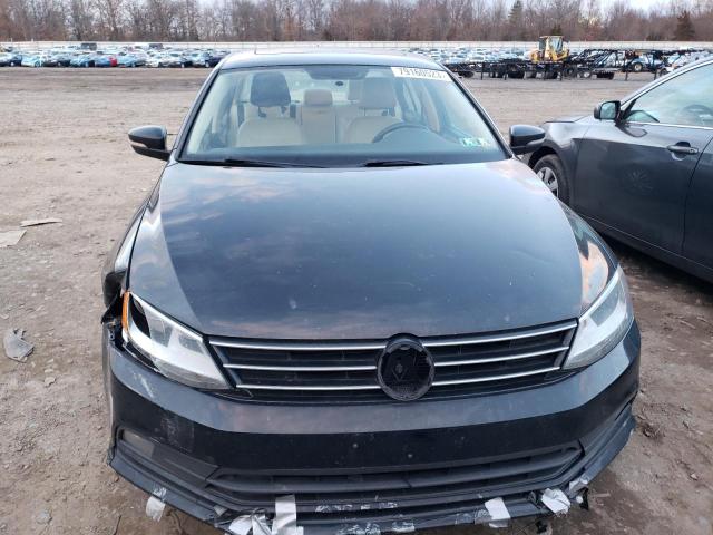 3VWD17AJ2FM250471 - 2015 VOLKSWAGEN JETTA SE BLACK photo 5