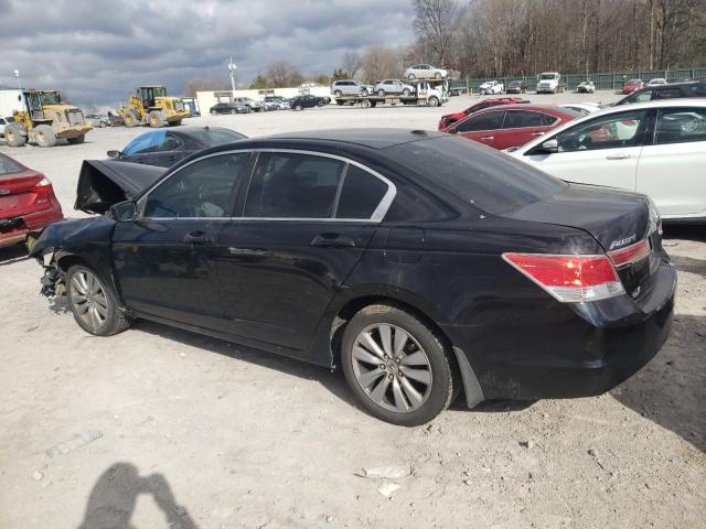 1HGCP2F82BA002137 - 2011 HONDA ACCORD EXL BLACK photo 2