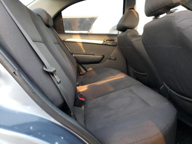 KL1TD56637B110704 - 2007 CHEVROLET AVEO BASE Mavi foto 10