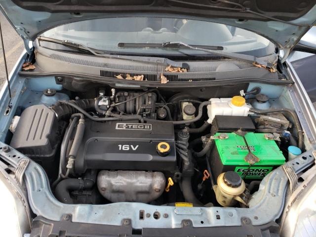 KL1TD56637B110704 - 2007 CHEVROLET AVEO BASE Mavi foto 11