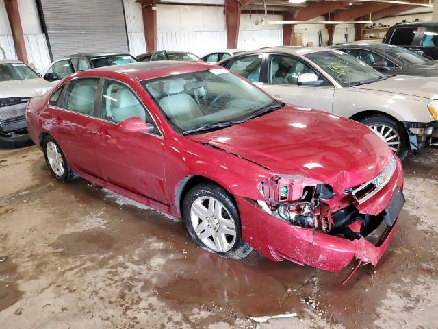 2G1WB5E3XF1115781 - 2015 CHEVROLET IMPALA LIM LT RED photo 4