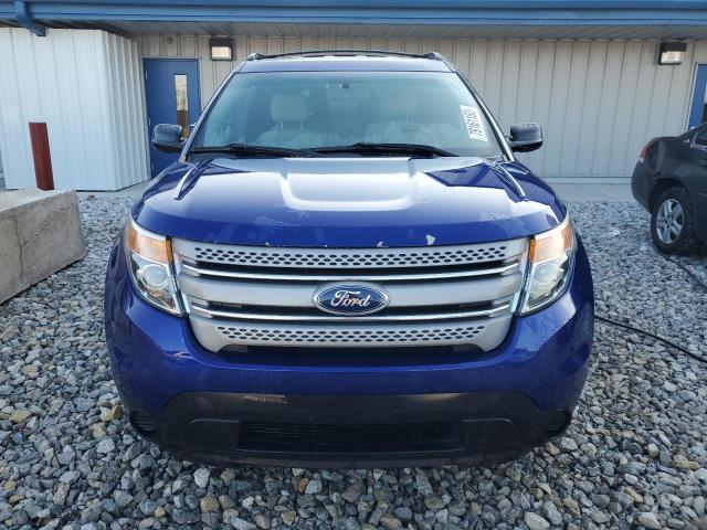 1FM5K8B81DGA45023 - 2013 FORD EXPLORER BLUE photo 5