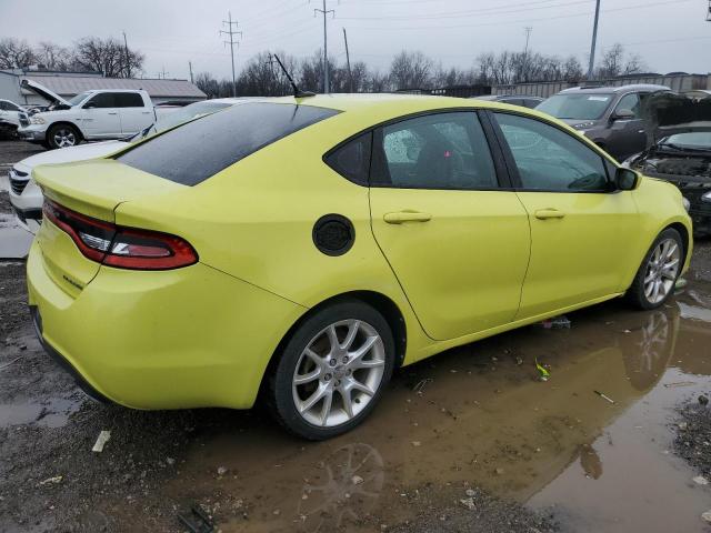 1C3CDFBA4DD118632 - 2013 DODGE DART SXT YELLOW photo 3