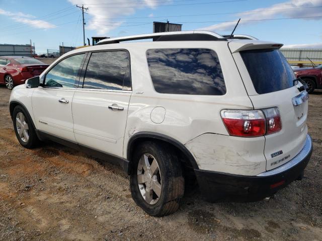 1GKEV33707J128524 - 2007 GMC ACADIA SLT-2 WHITE photo 2