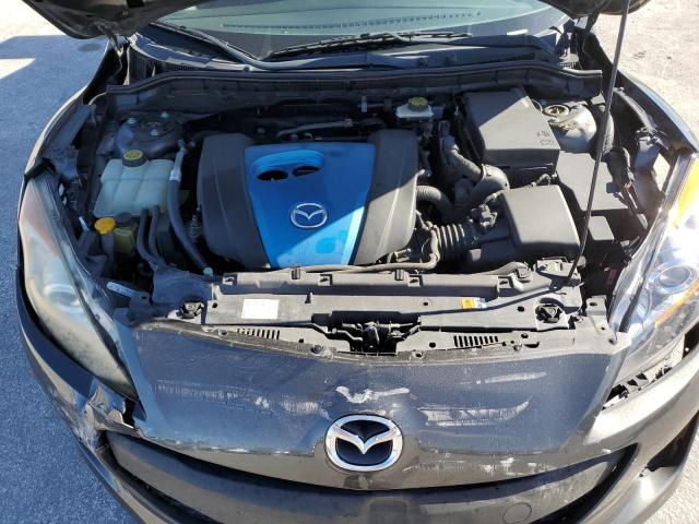 JM1BL1V74C1588320 - 2012 MAZDA 3 I GRAY photo 11