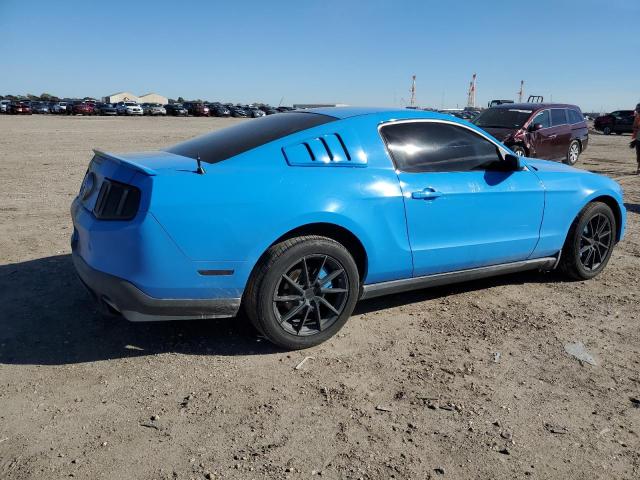 1ZVBP8AN0A5135056 - 2010 FORD MUSTANG BLUE photo 3