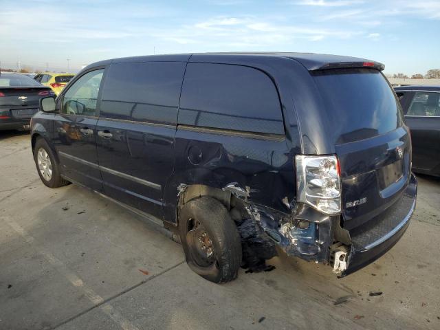 2C4JDGAG1CR378481 - 2012 DODGE RAM VAN BLUE photo 2