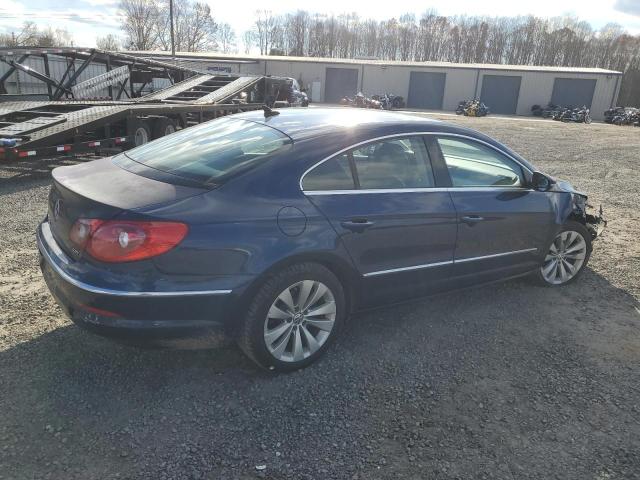 WVWMP7AN4BE705101 - 2011 VOLKSWAGEN CC SPORT BLUE photo 3