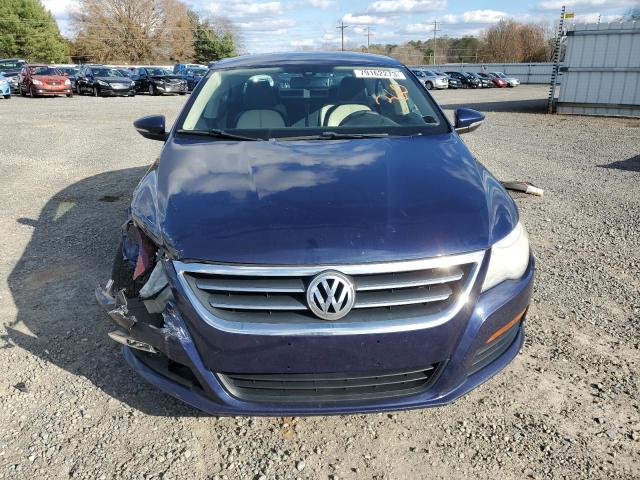 WVWMP7AN4BE705101 - 2011 VOLKSWAGEN CC SPORT BLUE photo 5