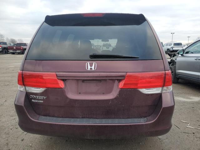 5FNRL38408B050921 - 2008 HONDA ODYSSEY EX BURGUNDY photo 6