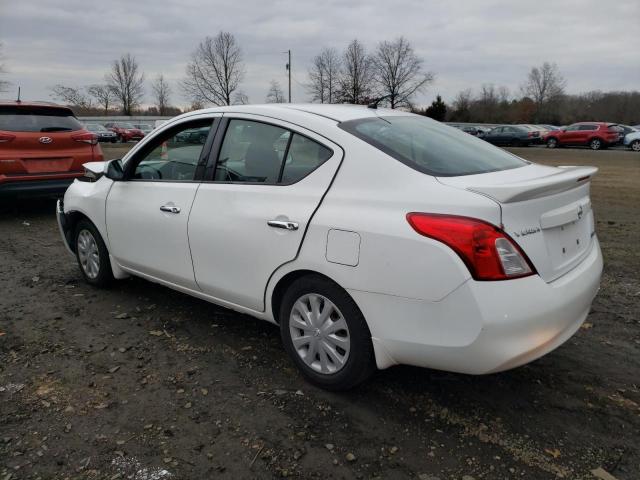 3N1CN7AP9EL823347 - 2014 NISSAN VERSA S WHITE photo 2