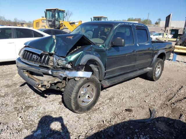 5TEGN92N81Z744671 - 2001 TOYOTA TACOMA DOUBLE CAB PRERUNNER GREEN photo 1