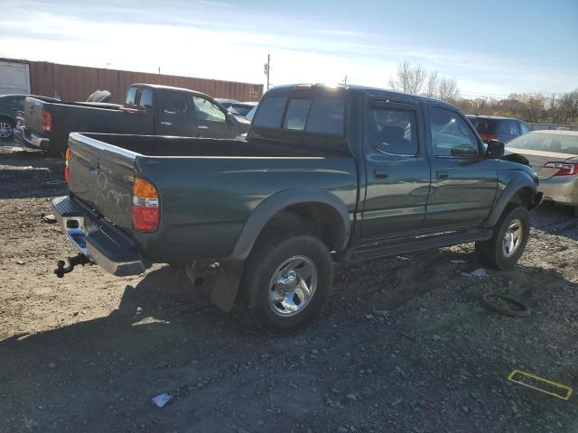 5TEGN92N81Z744671 - 2001 TOYOTA TACOMA DOUBLE CAB PRERUNNER GREEN photo 3