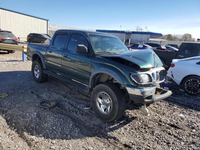 5TEGN92N81Z744671 - 2001 TOYOTA TACOMA DOUBLE CAB PRERUNNER GREEN photo 4