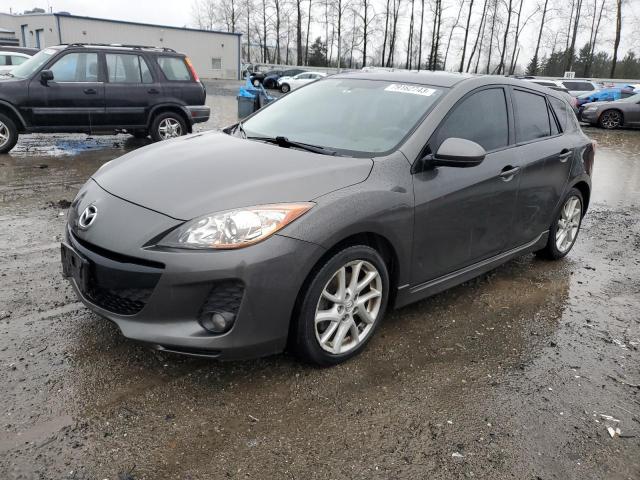 JM1BL1L67C1506347 - 2012 MAZDA 3 S GRAY photo 1