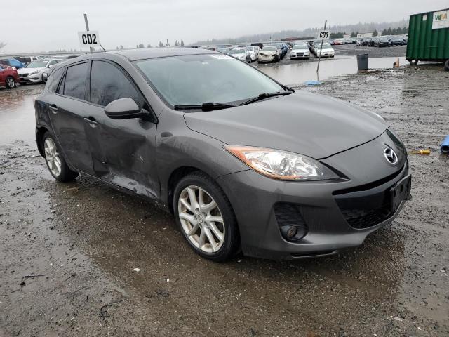 JM1BL1L67C1506347 - 2012 MAZDA 3 S GRAY photo 4