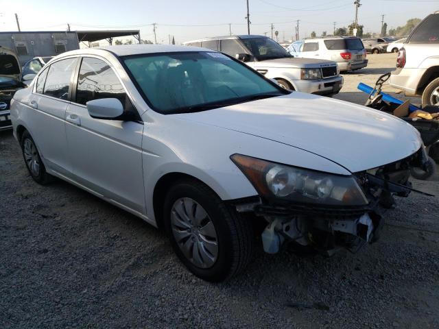 1HGCP2F34BA082514 - 2011 HONDA ACCORD LX WHITE photo 4