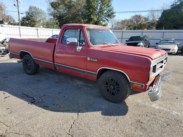 1B7FE06YXKS058729 - 1989 DODGE D-SERIES D100 RED photo 4