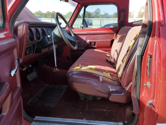 1B7FE06YXKS058729 - 1989 DODGE D-SERIES D100 RED photo 7