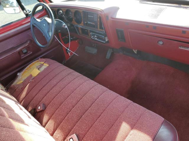 1B7FE06YXKS058729 - 1989 DODGE D-SERIES D100 RED photo 8