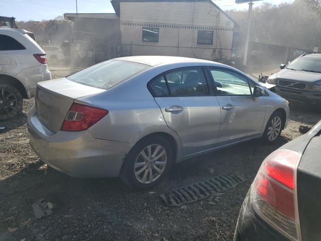 2HGFB2F91CH307491 - 2012 HONDA CIVIC EXL ვერცხლისფერი ფოტო 3