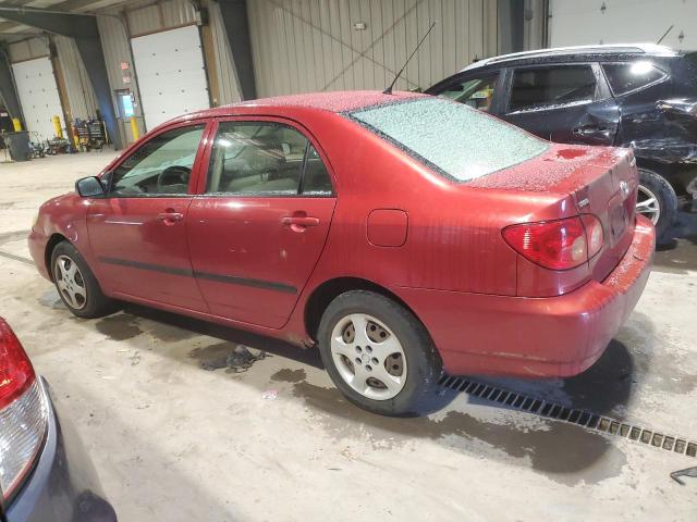 JTDBR32E770114645 - 2007 TOYOTA COROLLA CE RED photo 2