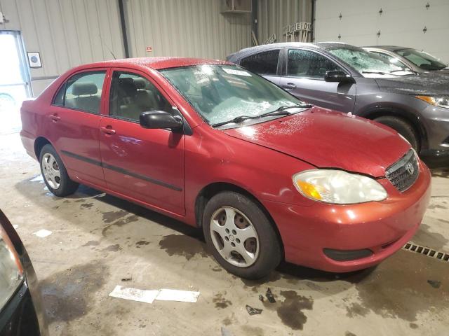 JTDBR32E770114645 - 2007 TOYOTA COROLLA CE RED photo 4