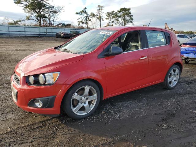 1G1JE6SH4C4130638 - 2012 CHEVROLET SONIC LTZ RED photo 1