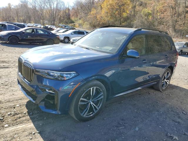 5UXCX6C06N9K98269 - 2022 BMW X7 M50I BLUE photo 1