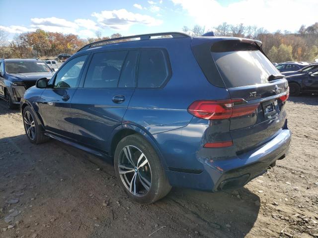 5UXCX6C06N9K98269 - 2022 BMW X7 M50I BLUE photo 2