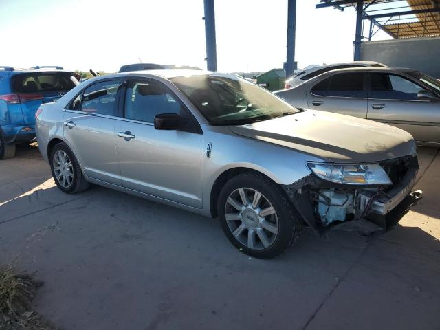 3LNHL2GC0BR760482 - 2011 LINCOLN MKZ SILVER photo 4