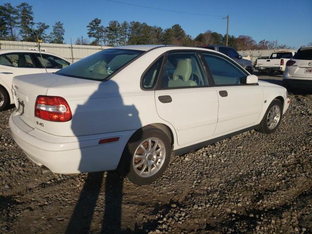 YV1VS27524F035388 - 2004 VOLVO S40 1.9T WHITE photo 3