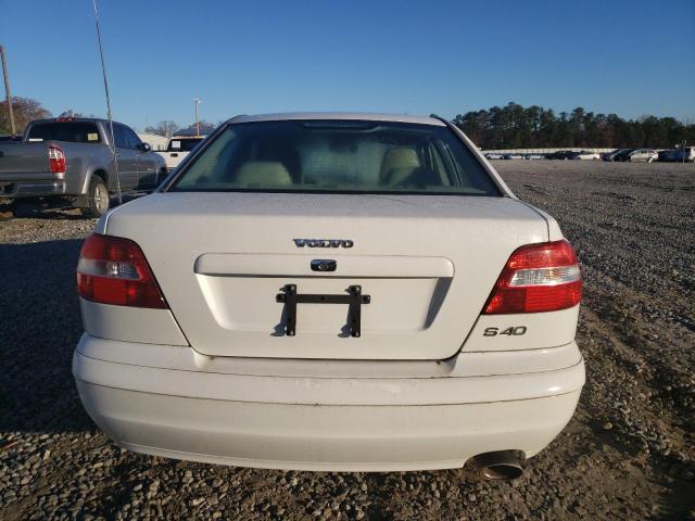 YV1VS27524F035388 - 2004 VOLVO S40 1.9T WHITE photo 6