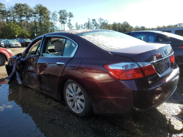 1HGCR2F79FA054050 - 2015 HONDA ACCORD EX BURGUNDY photo 2