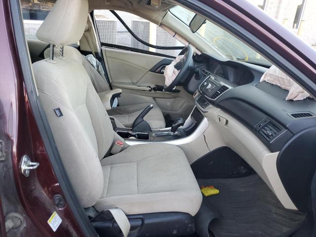 1HGCR2F79FA054050 - 2015 HONDA ACCORD EX BURGUNDY photo 7