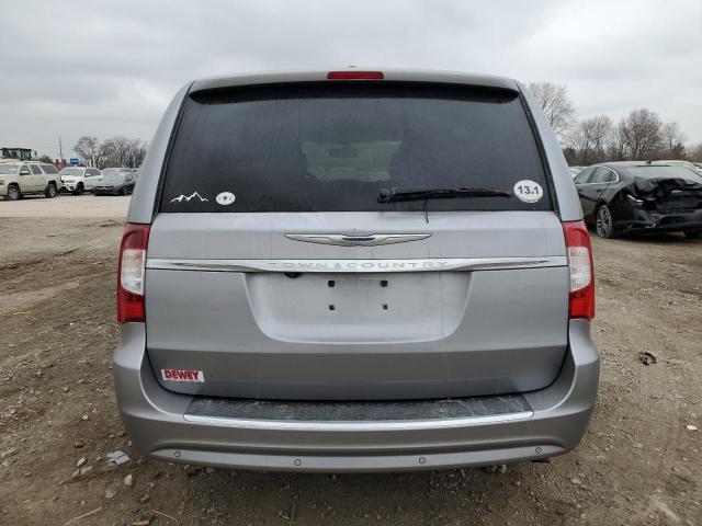 2C4RC1CG1ER249496 - 2014 CHRYSLER TOWN & COU TOURING L SILVER photo 6