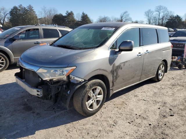 JN8AE2KP1B9008008 - 2011 NISSAN QUEST S GRAY photo 1