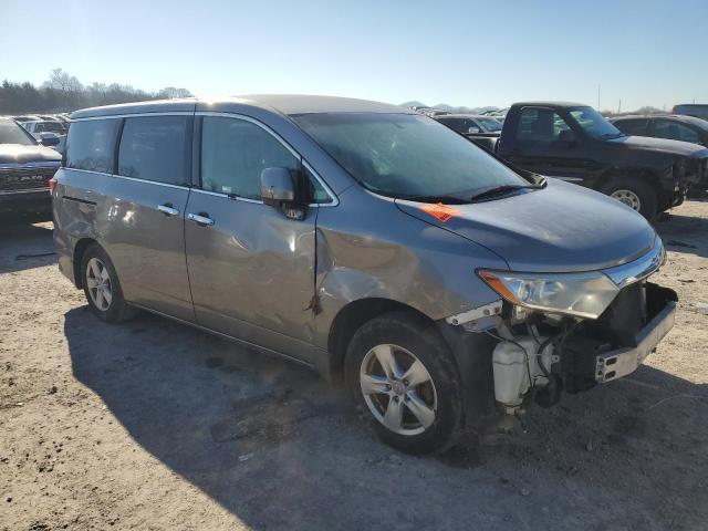 JN8AE2KP1B9008008 - 2011 NISSAN QUEST S GRAY photo 4