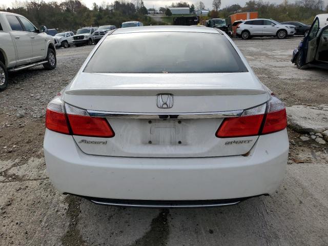 1HGCR2F57EA165094 - 2014 HONDA ACCORD SPORT WHITE photo 6